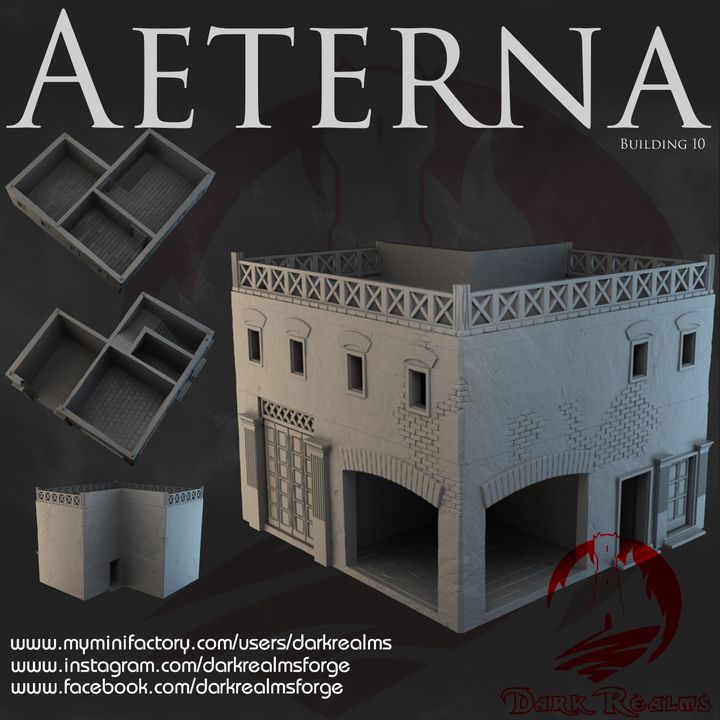 Aeterna Building authentic 1 28mm